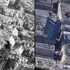 Warszawa po wojnie i dziś: Zdjęcia pokazujące niesamowite zmiany. Galeria